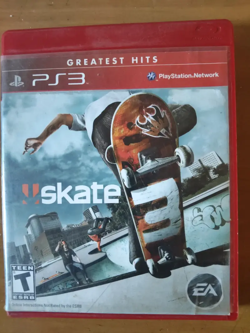 Juego PS3 Grand Theft Auto V, Skate3 y Red Dead - 2