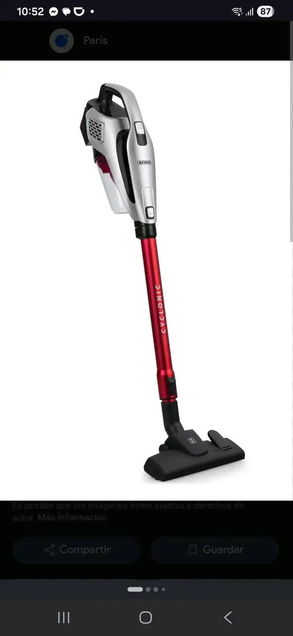Aspiradora vertical Thomas