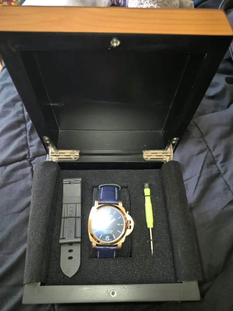 Reloj Luminor Marina azul - 3
