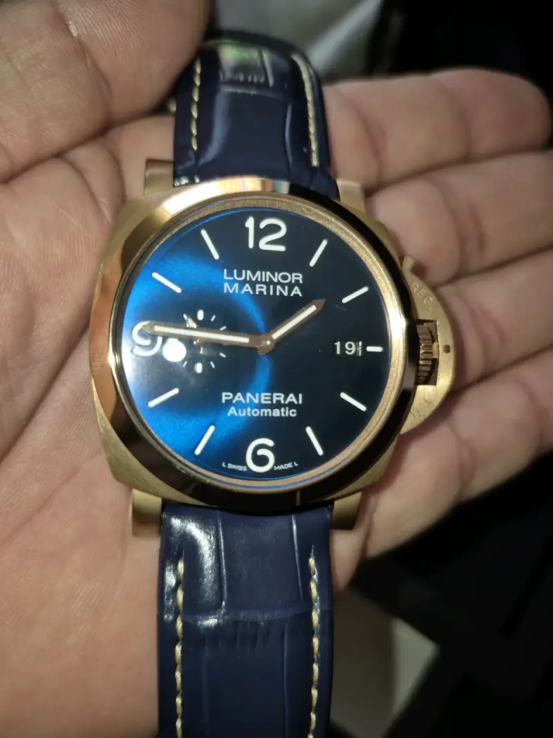 Reloj Luminor Marina azul - 4