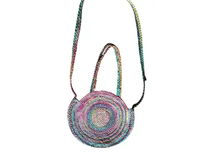 Cartera redonda multicolor - miniatura 2