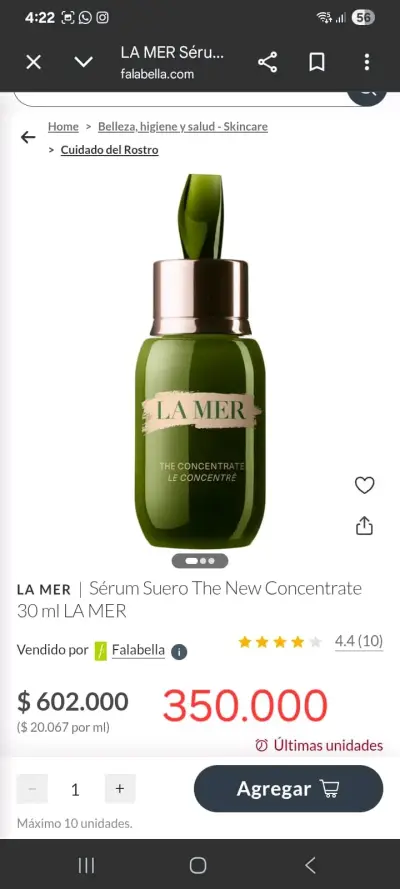Sérum La Mer The Concentrate 30ml - miniatura 1