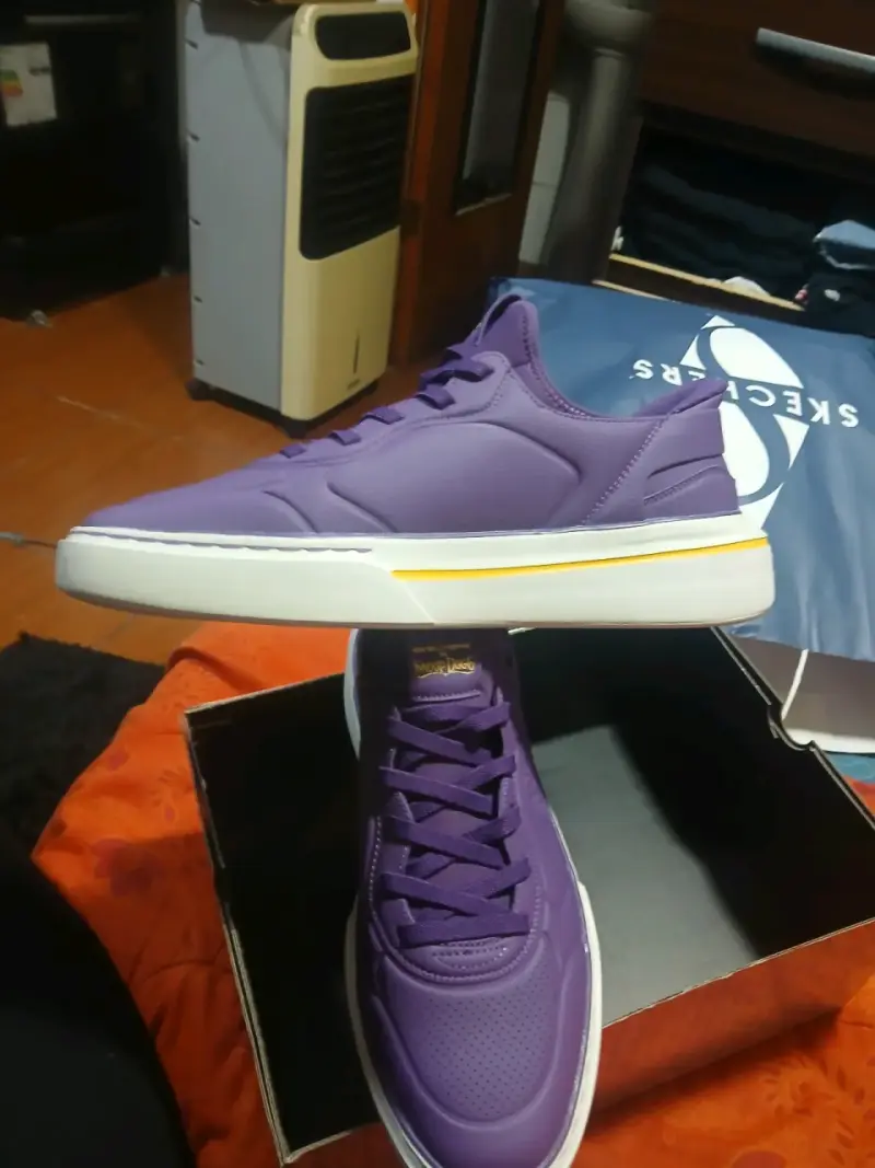 Zapatillas Skechers moradas - 3