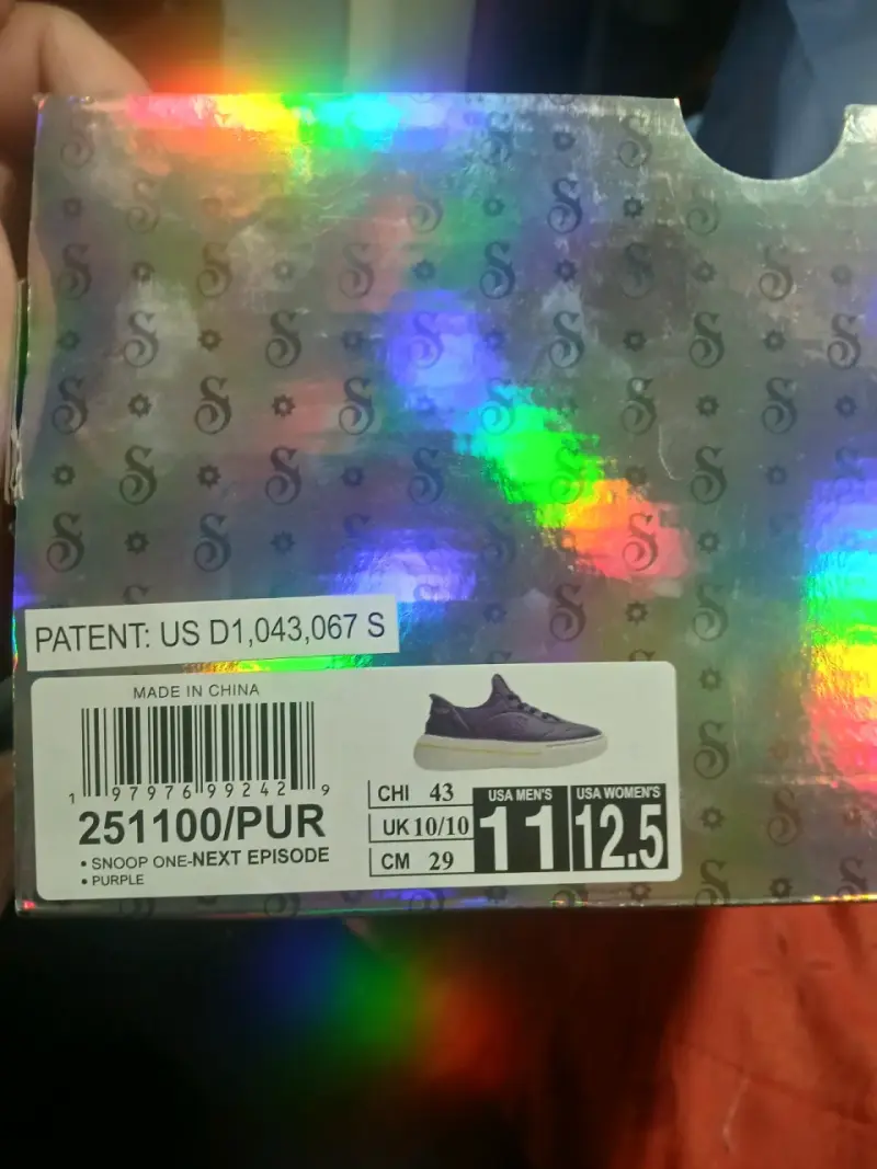 Zapatillas Skechers moradas - 5