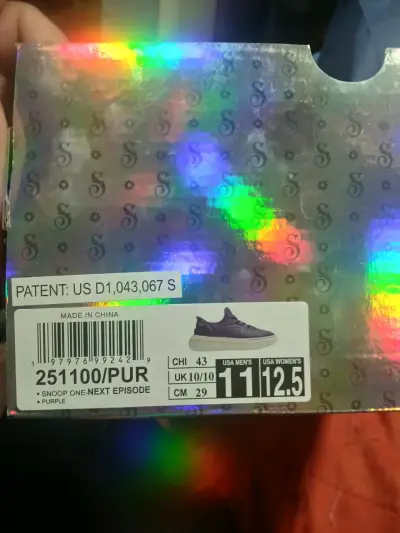 Zapatillas Skechers moradas - miniatura 5