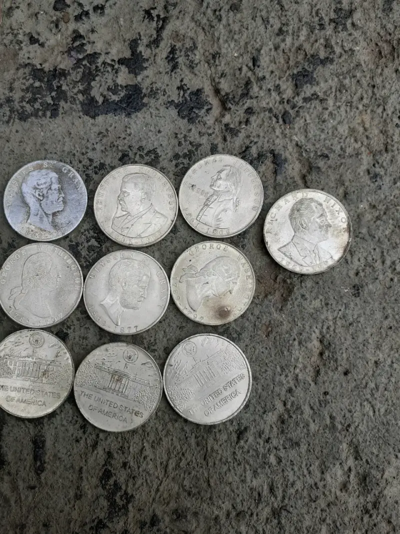 Colección de monedas conmemorativas