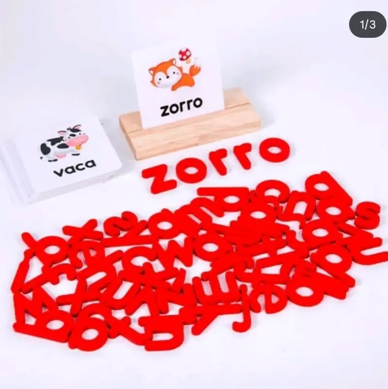 Juego de ortografía educativo palabras en español - 1