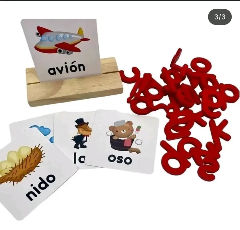 Juego de ortografía educativo palabras en español - 2