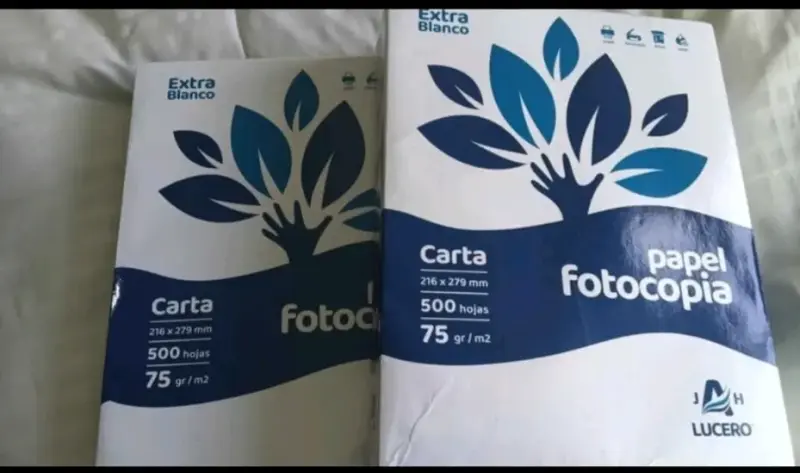 Papel fotocopia carta 500 hojas