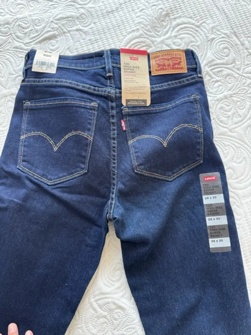 Jeans azul oscuro mujer - 3