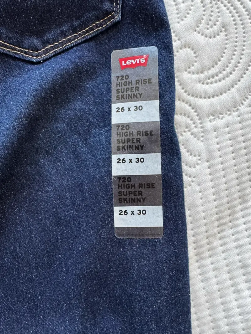 Jeans azul oscuro mujer - 4