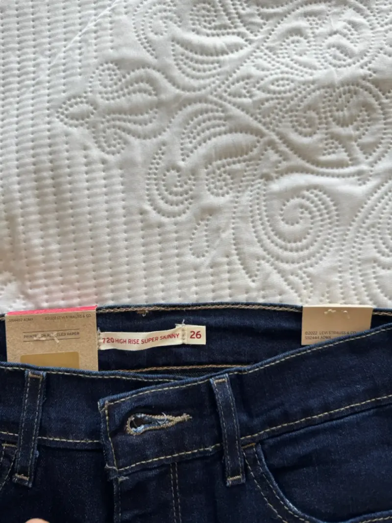 Jeans azul oscuro mujer - 6