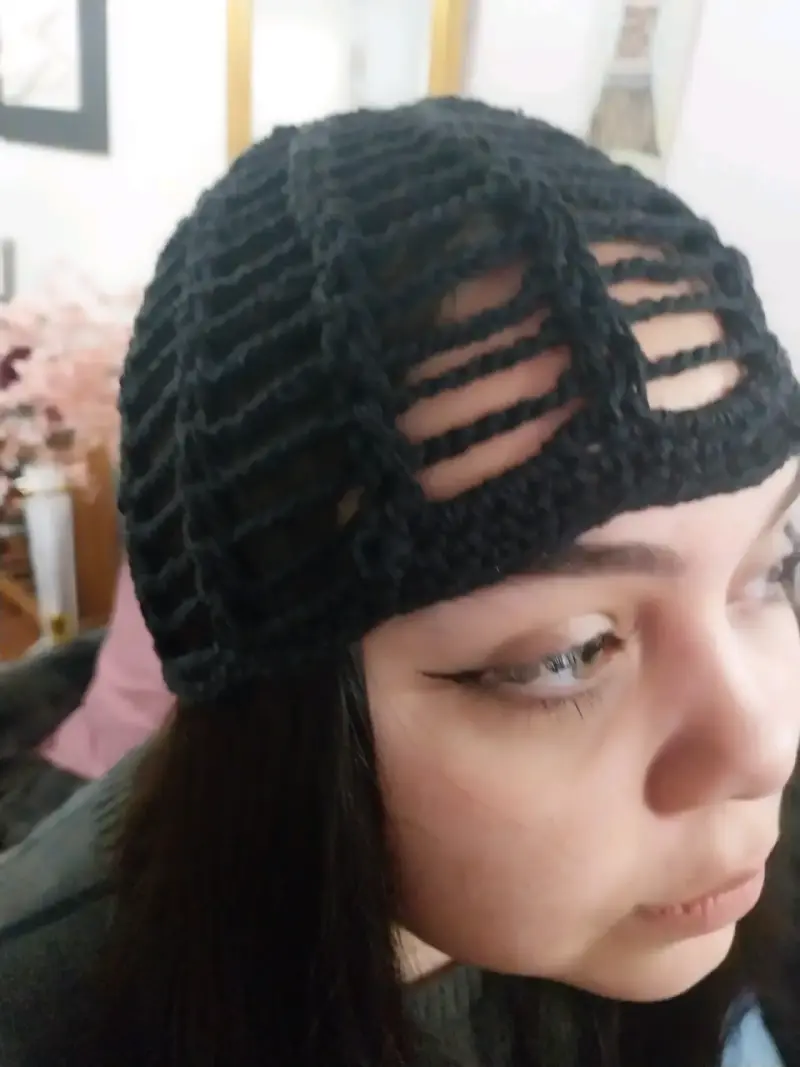Gorro tejido a crochet - 2