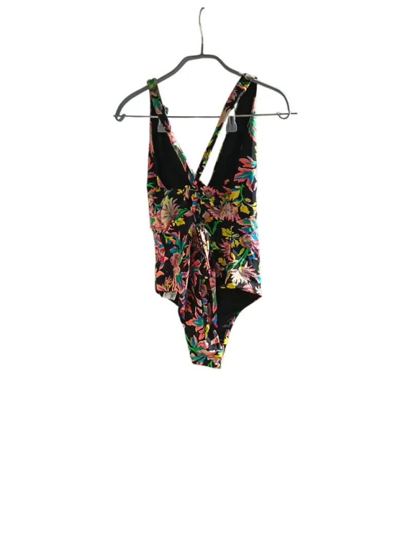 Enterito de baño estampado floral - 2
