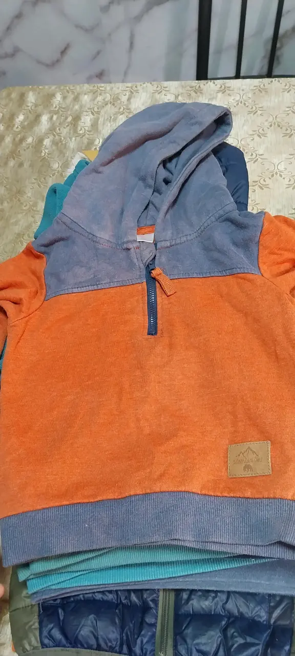 Polera estampada color salmón - 6