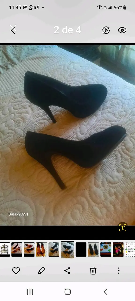 Tacones negros elegantes - 5