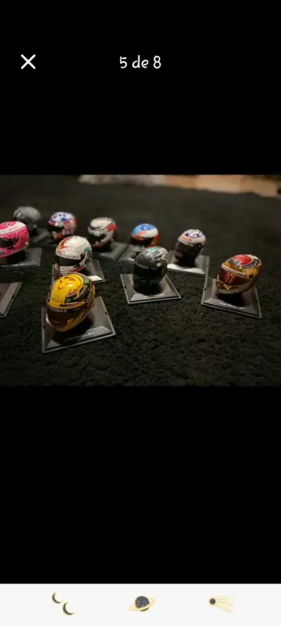 Colección cascos miniatura F1 - miniatura 3