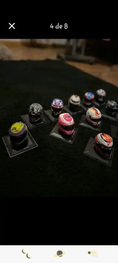 Colección cascos miniatura F1 - miniatura 4