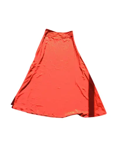 Falda larga roja elegante - miniatura 1