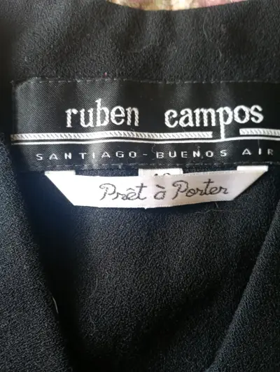 Gillet negro Rubén Campos - miniatura 2