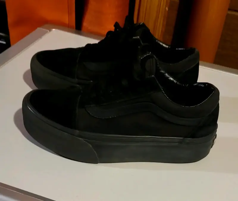 Zapatillas negras vans 38 - 2