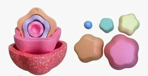 Bloques de equilibrio niños Montessori multicolor - 1