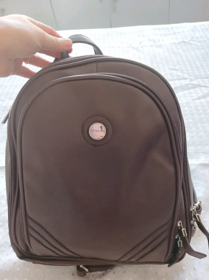 Mochila marrón estilo clásico - 3
