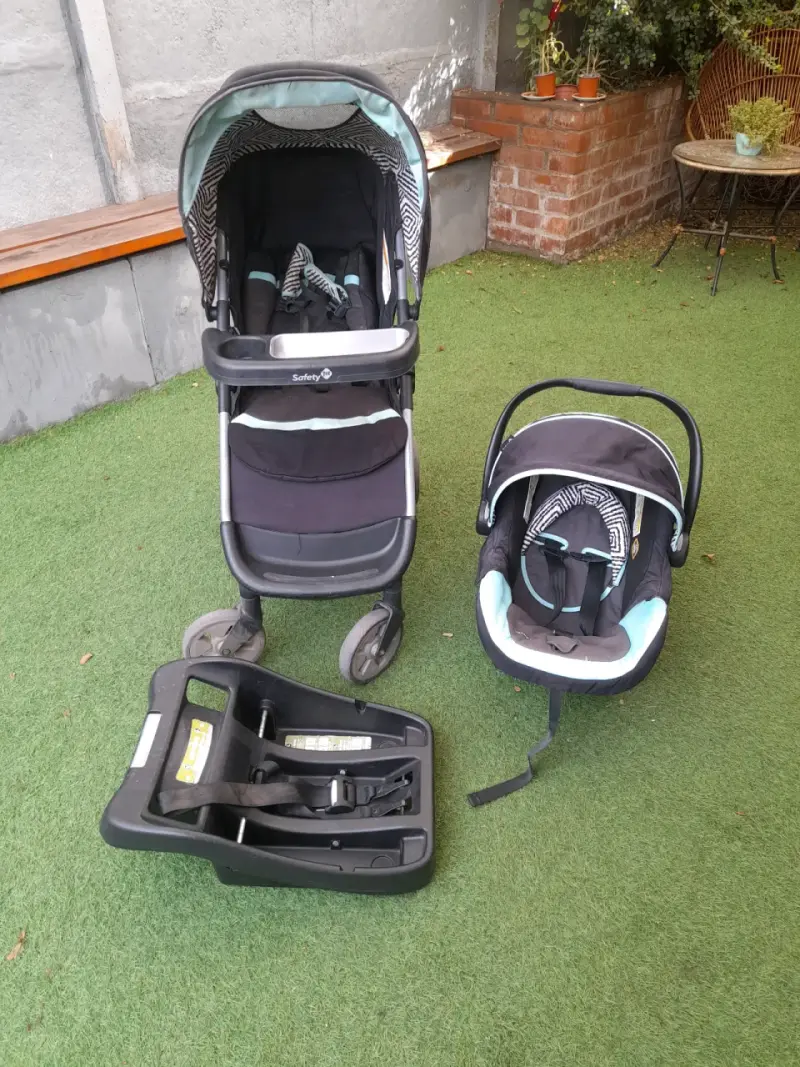 Coche para bebe negro calipso - 4