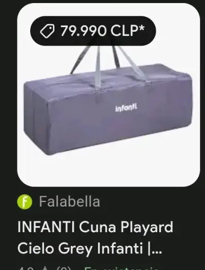 Cuna playard cielo grey - miniatura 5