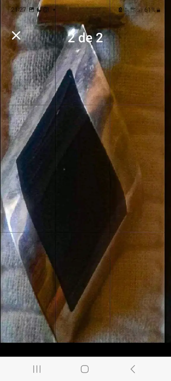 Dije colgante en forma de rombo - 2