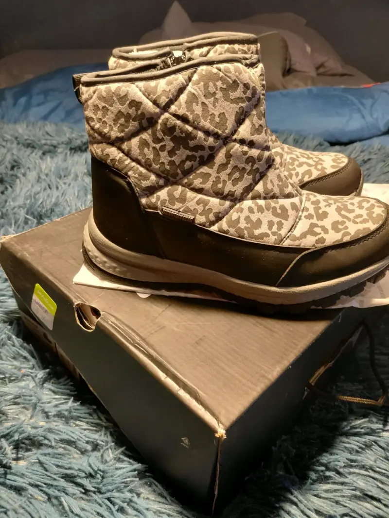 Botas térmicas con estampado camuflaje - 1
