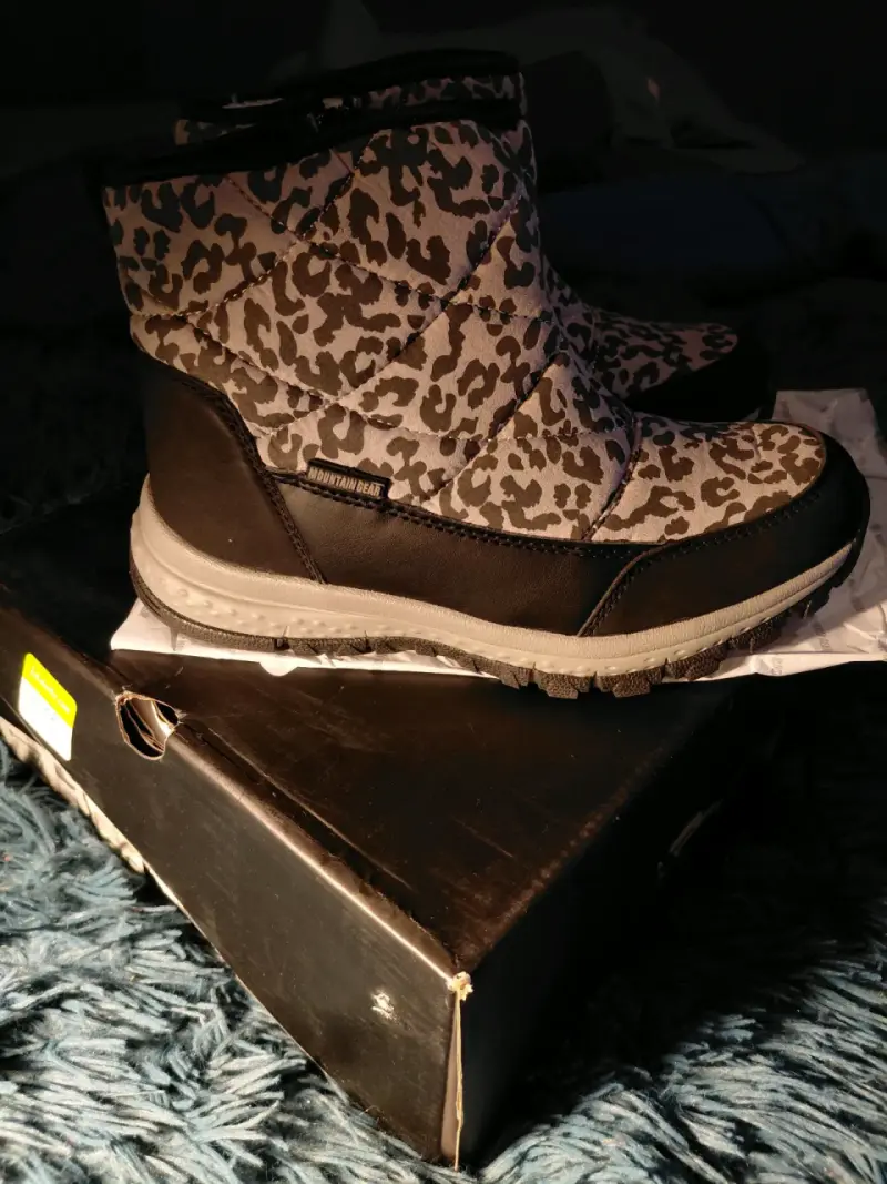 Botas térmicas con estampado camuflaje - 3