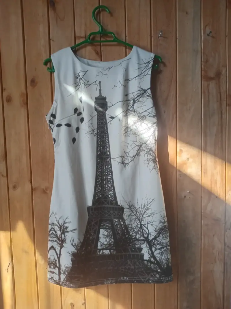 Vestido floral sin mangas - 5