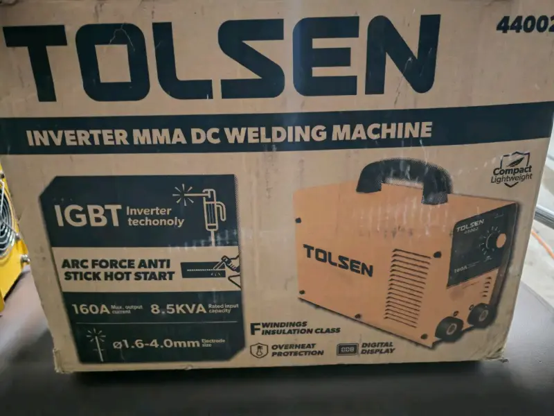 Soldadora inversora Tolsen 160A - 1