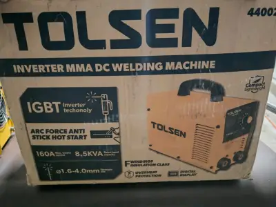 Soldadora inversora Tolsen 160A - miniatura 1