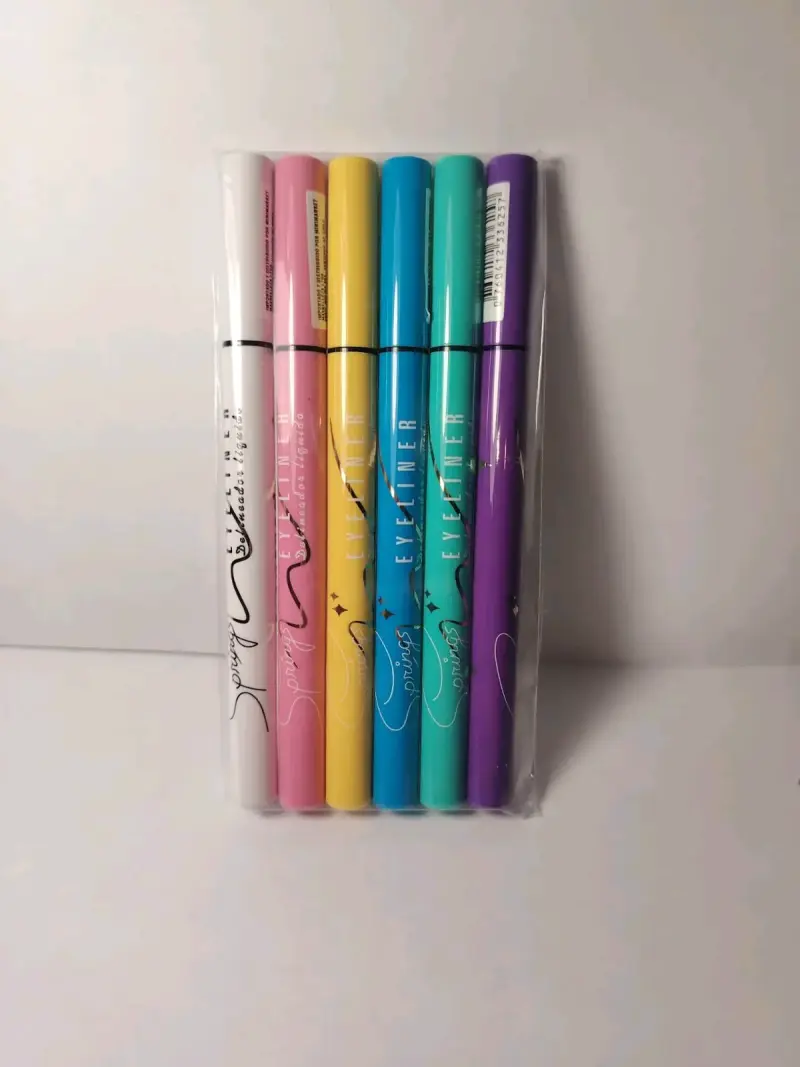 delineadores de colores