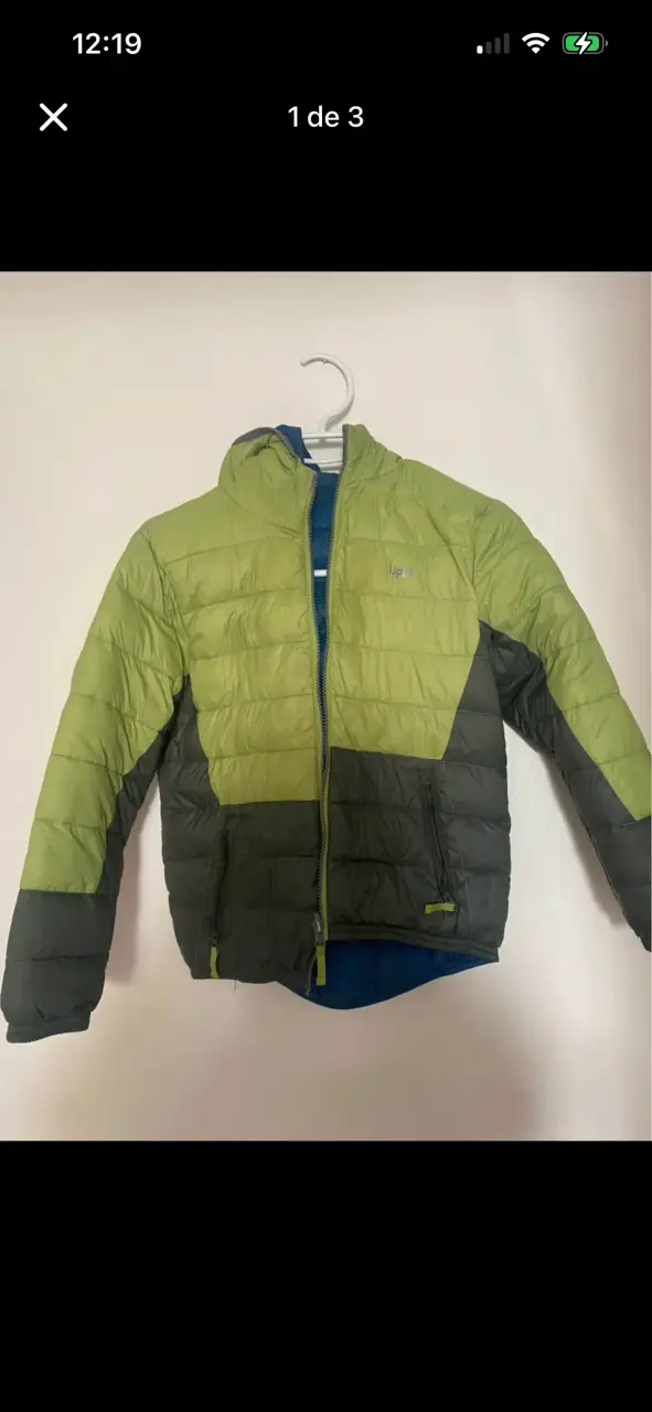 Chaqueta acolchada reversible