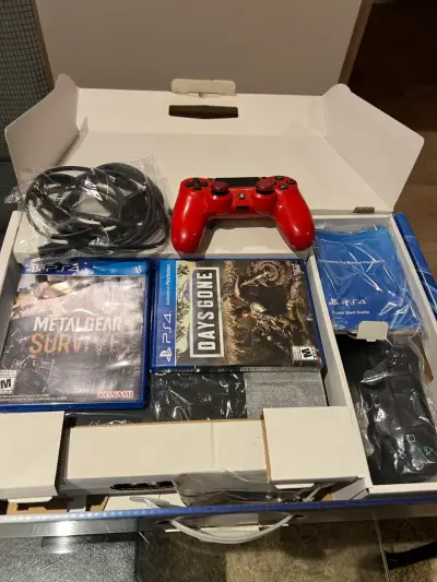 Consola PS4 con juegos y accesorios - miniatura 2