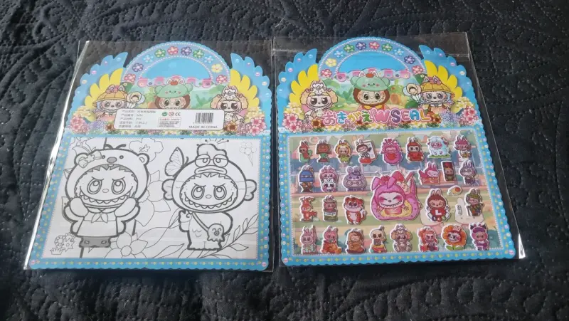 stickers labubu
