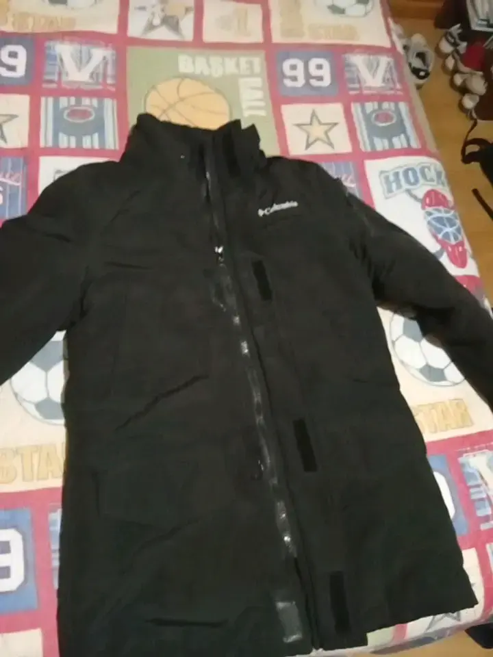 Abrigo negro Columbia - 3