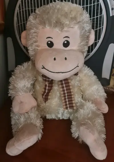 Peluche mono grande con cinta - miniatura 1
