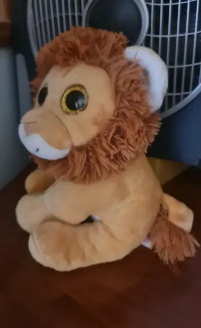 Peluche de león con ojos grandes - miniatura 2