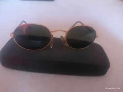 Lentes de sol dorados Rayban bintag estilo clásico - miniatura 1
