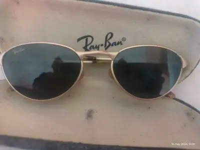 Lentes de sol dorados Rayban bintag estilo clásico - miniatura 2