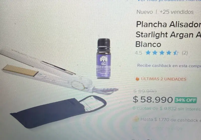 Plancha de pelo GA.MA Italy starlight/argania - 4