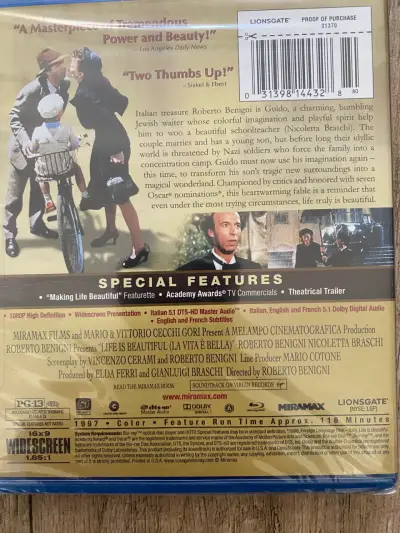 Blu-ray La Vida es Bella - miniatura 3