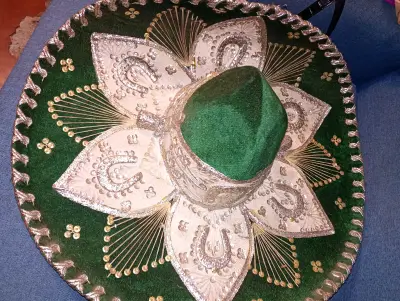 Sombrero de Charro Original traído de México - miniatura 1
