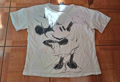 Polera blanca con Minnie Zara - miniatura 1