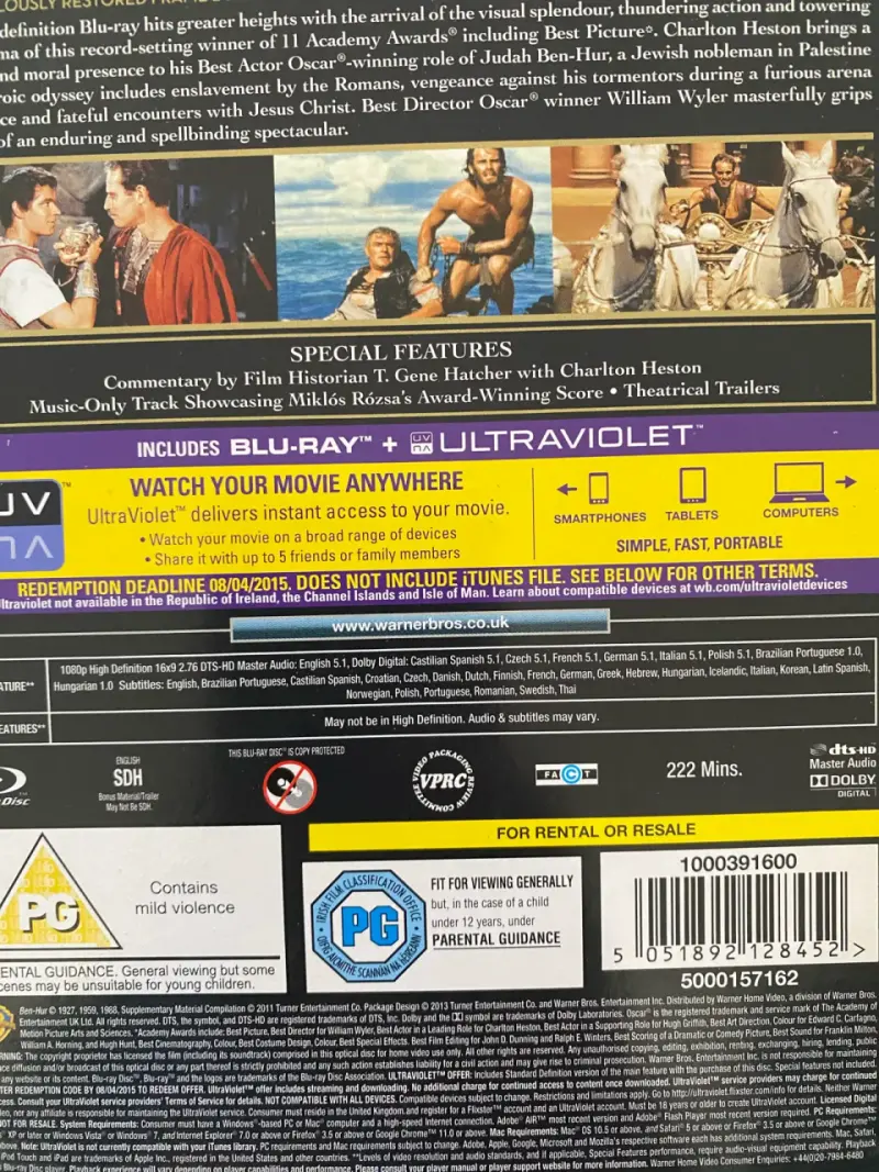 Blu-ray Ben-Hur - 3