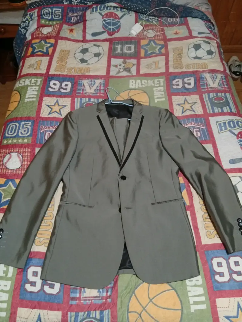 Blazer gris elegante - 1